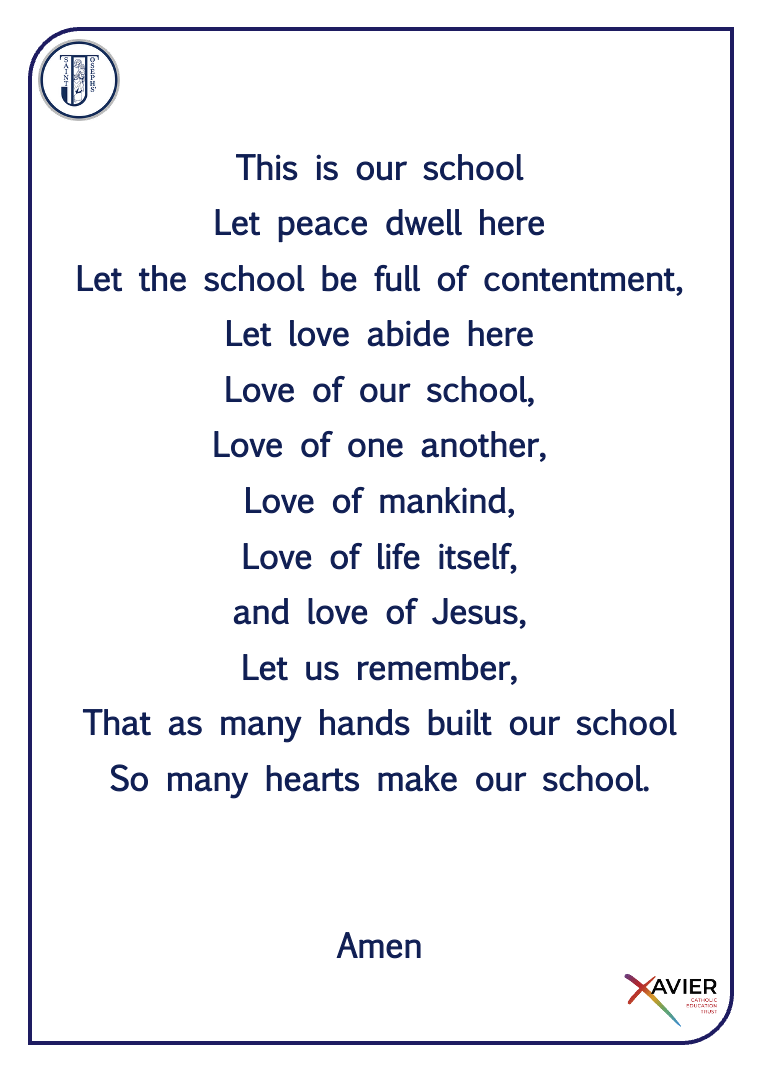 Our School Creed 2025