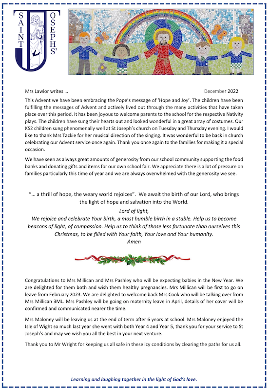 Click the image to download our latest Newsletter